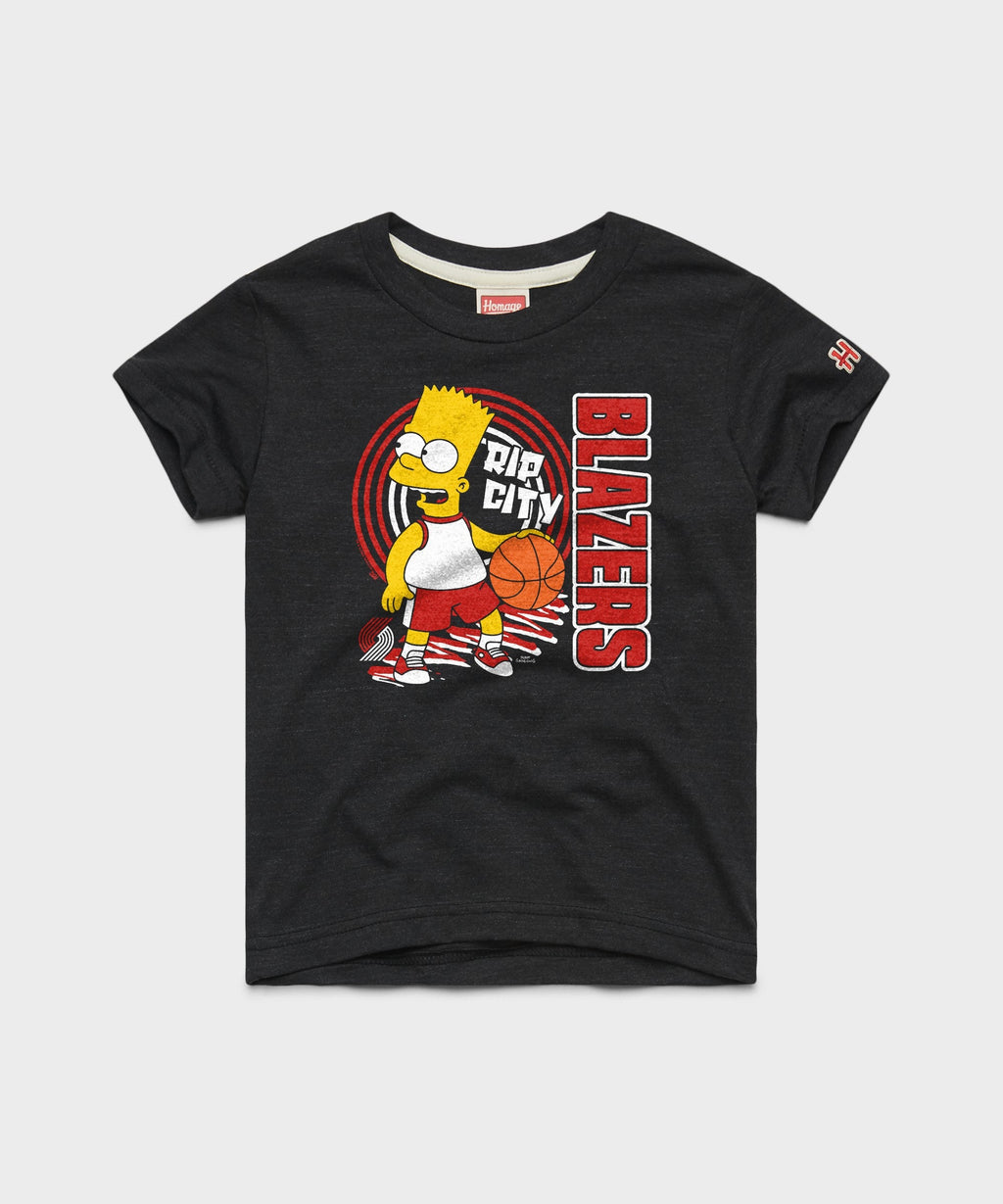Youth The Simpsons Bart x Portland Trail Blazers
