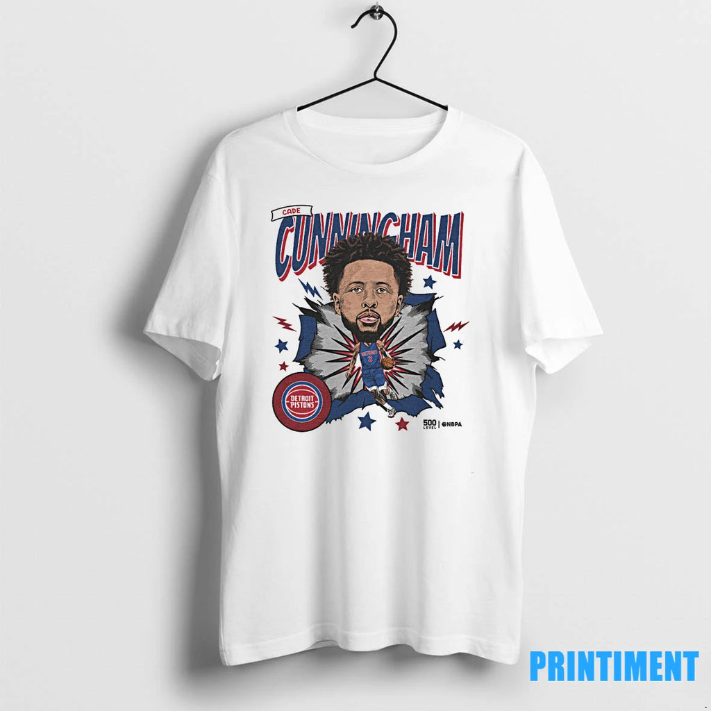 Cade Cunningham Detroit Pistons T Shirt Nba Nbpa 03 Tshirts Sweater
