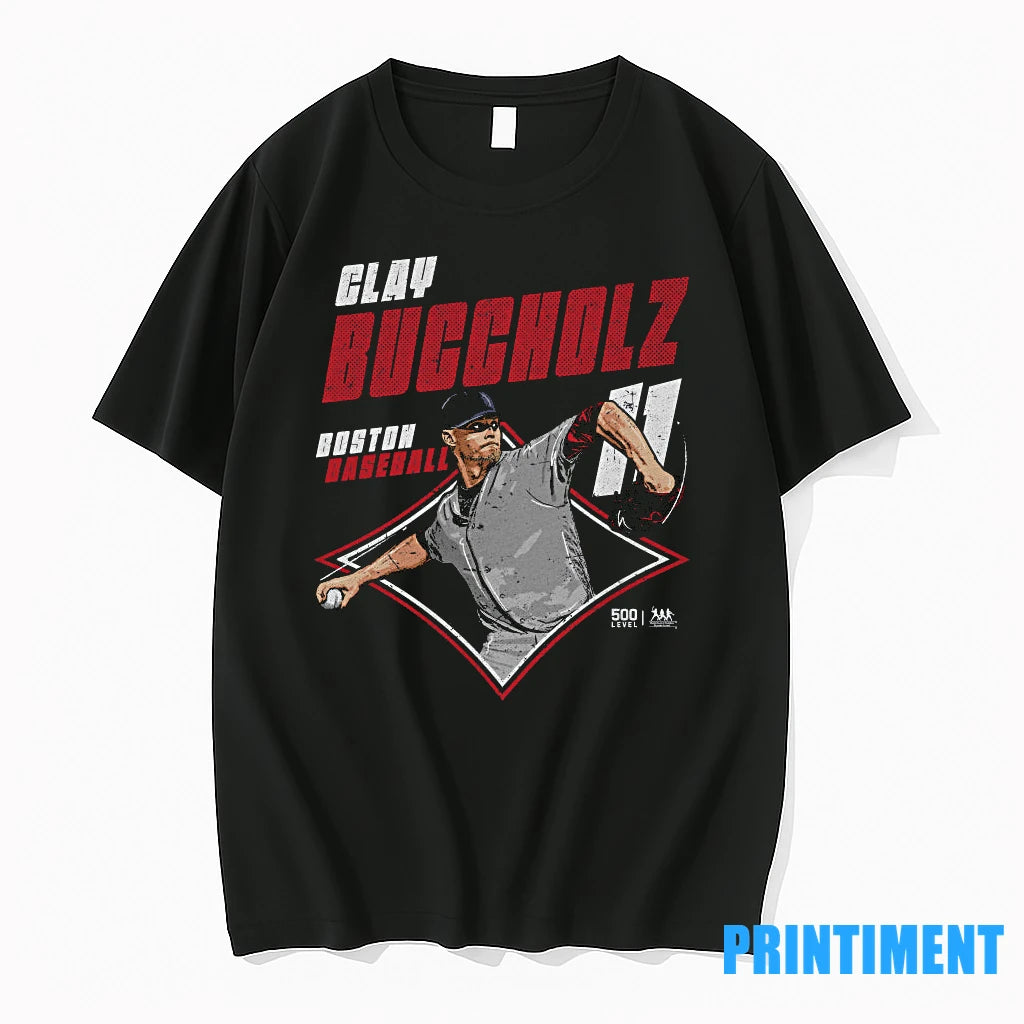 Clay Buccholz T Shirt Boston Mlbpaa 01 Tshirts Sweater