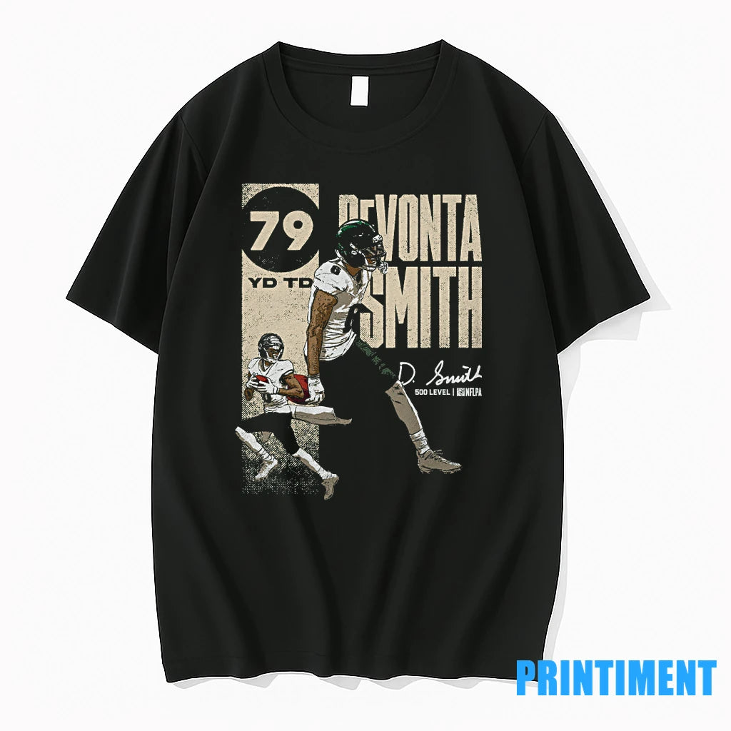 Devonta Smith T Shirt Philadelphia Football 18 Tshirts Sweater