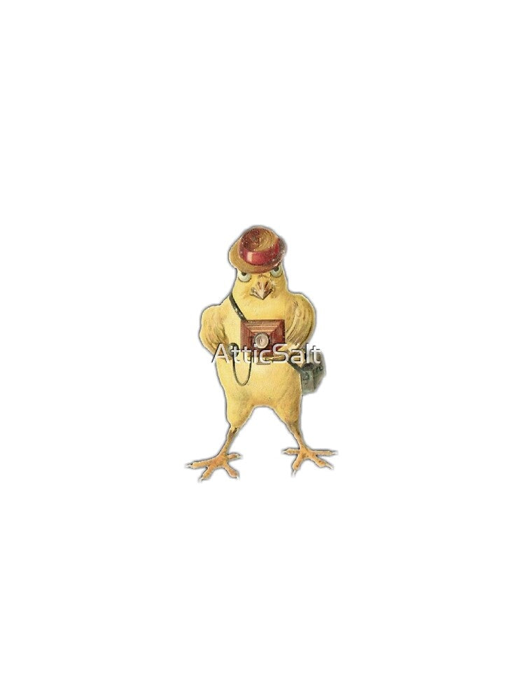 Extremely Serious Photographer Chicken by Retro Salt