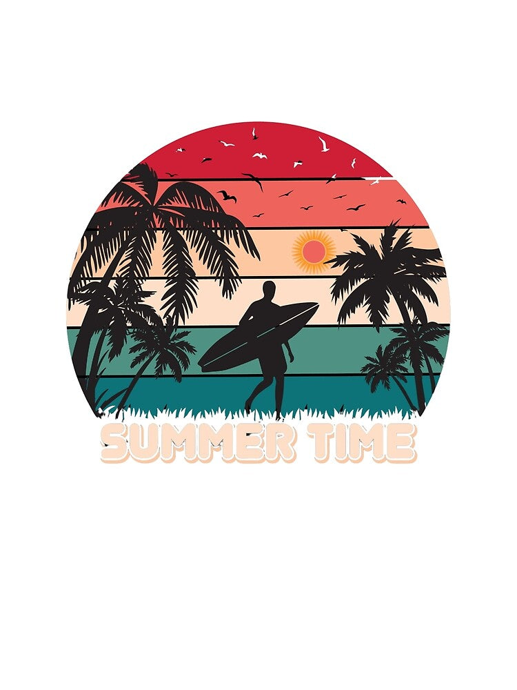 graphic, shirts, palm, beach, tee, tops, summer, hawaiian, women, trees, vacation, short, sleeve, tshirt, visit by Tycoonn
