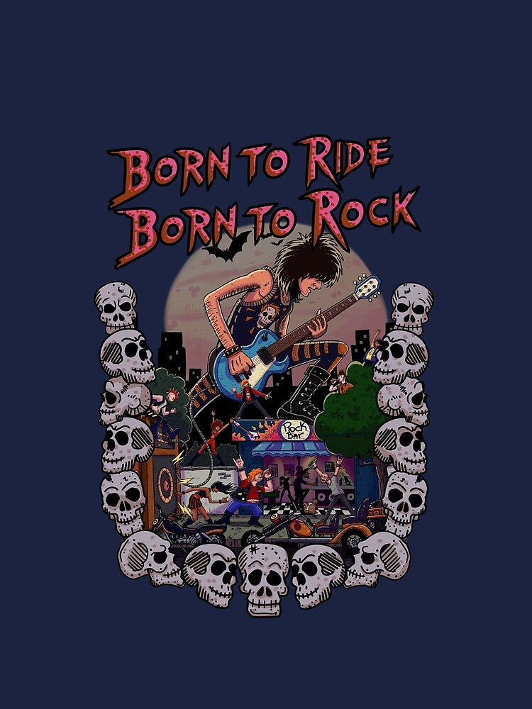 Rock Is a Lifestyle by Well Gama Studio