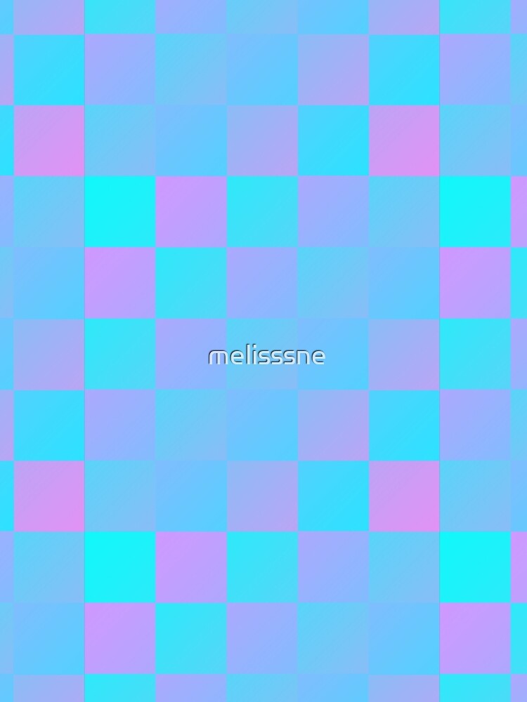 Vaporwave Aesthetic Checker by melisssne