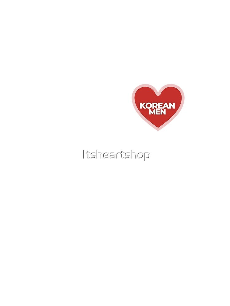 I Heart Korean Men by Itsheartshop