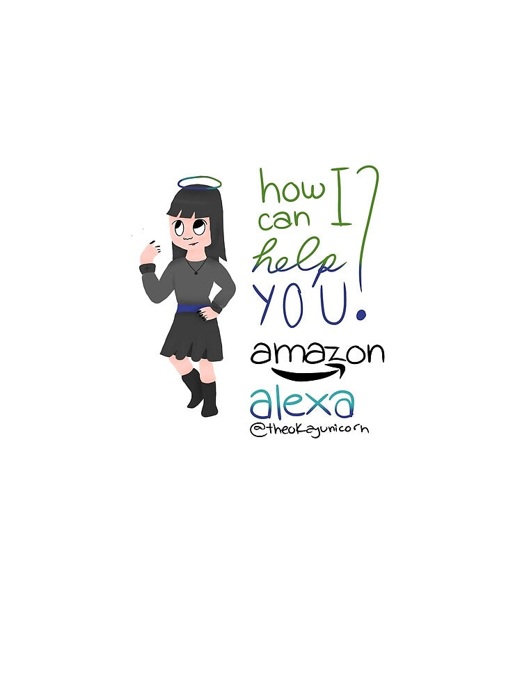 Amazon Alexa Girl by theokayunicorn