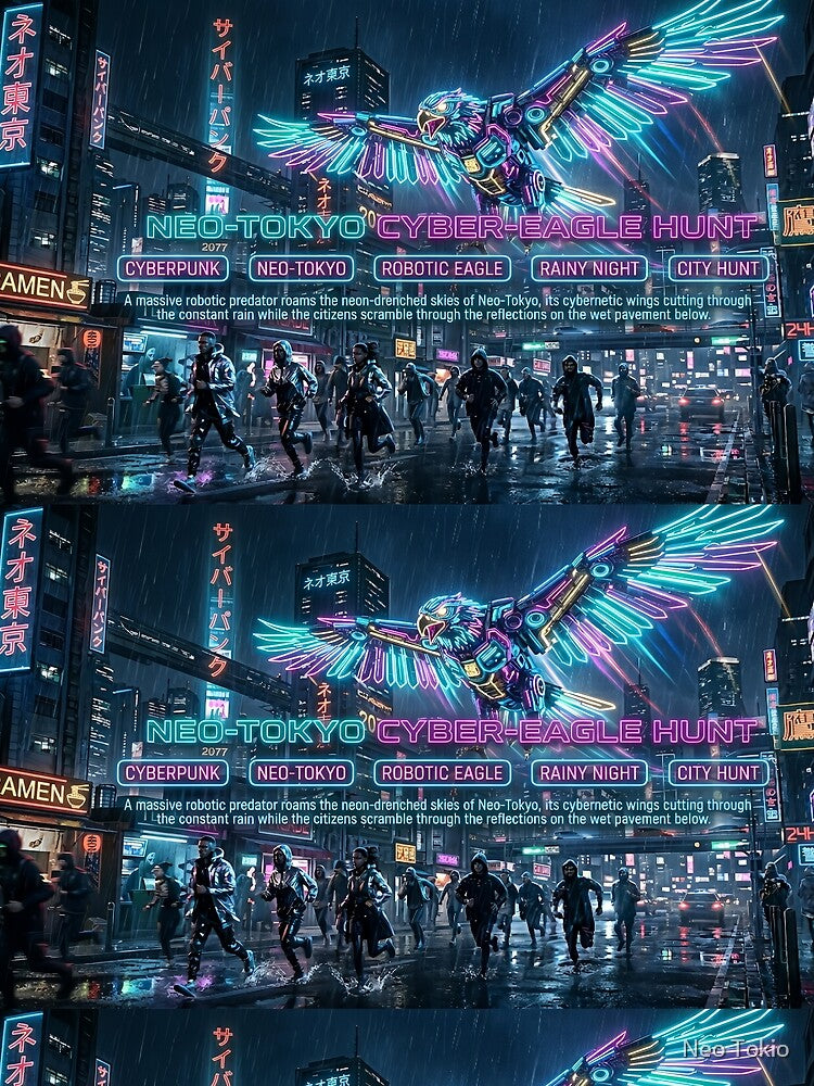Cyber Eagle Hunt in Neo Tokyo by Neo Tokio