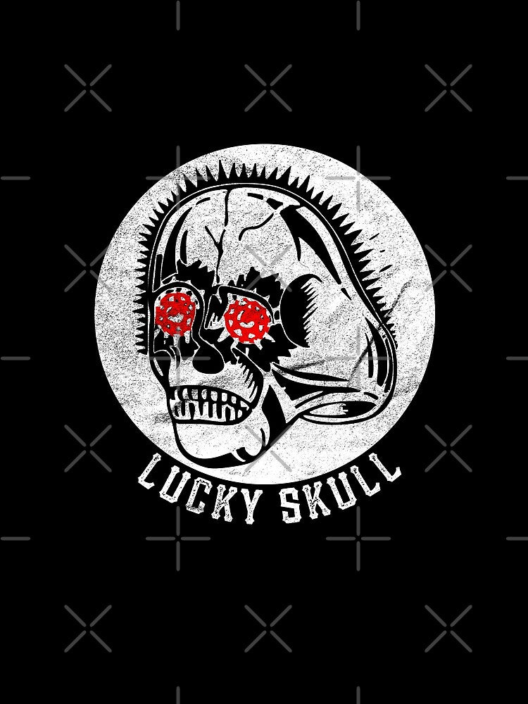 Lucky Skull Ring #2 / Vintage Comic Book Ad (Dark BG) by Roger-C