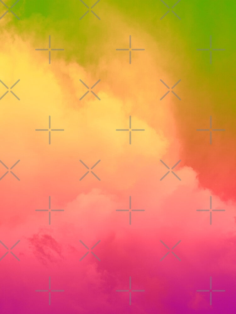 Colorful Gradient Rainbow Cloud by jeanyun48
