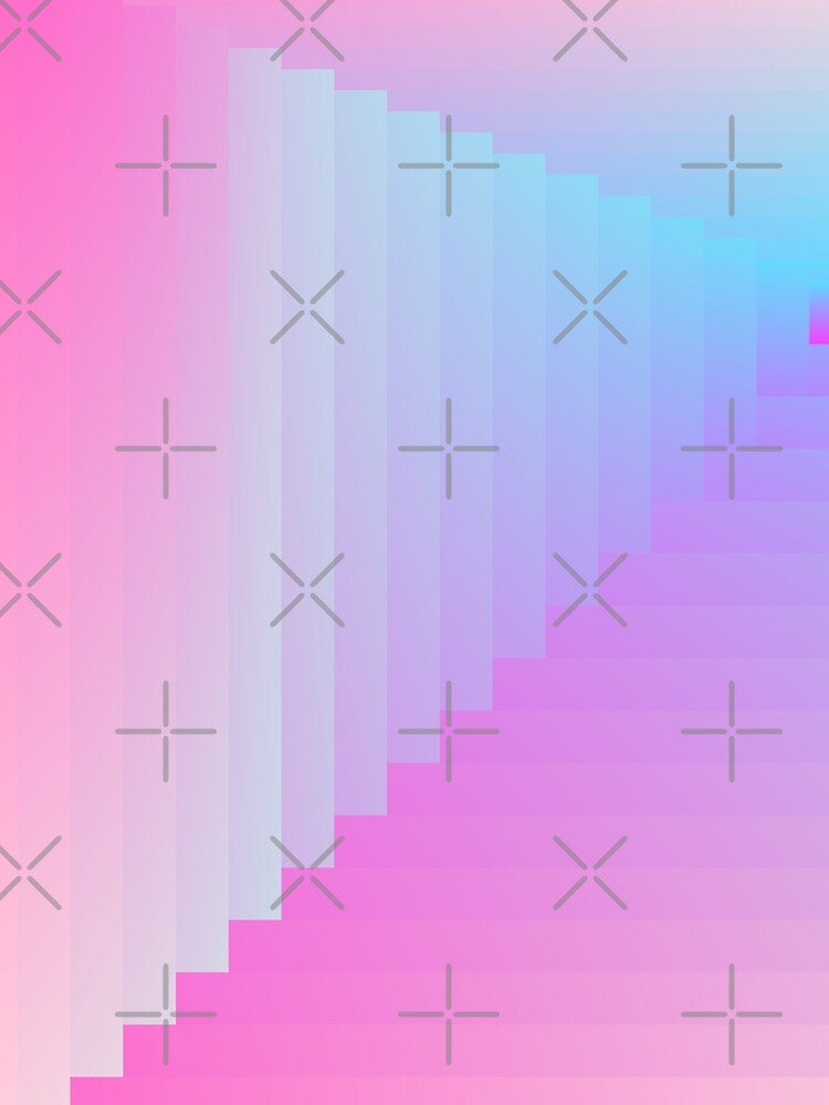 Miami Vice Geometric Gradient by S-NettiThings