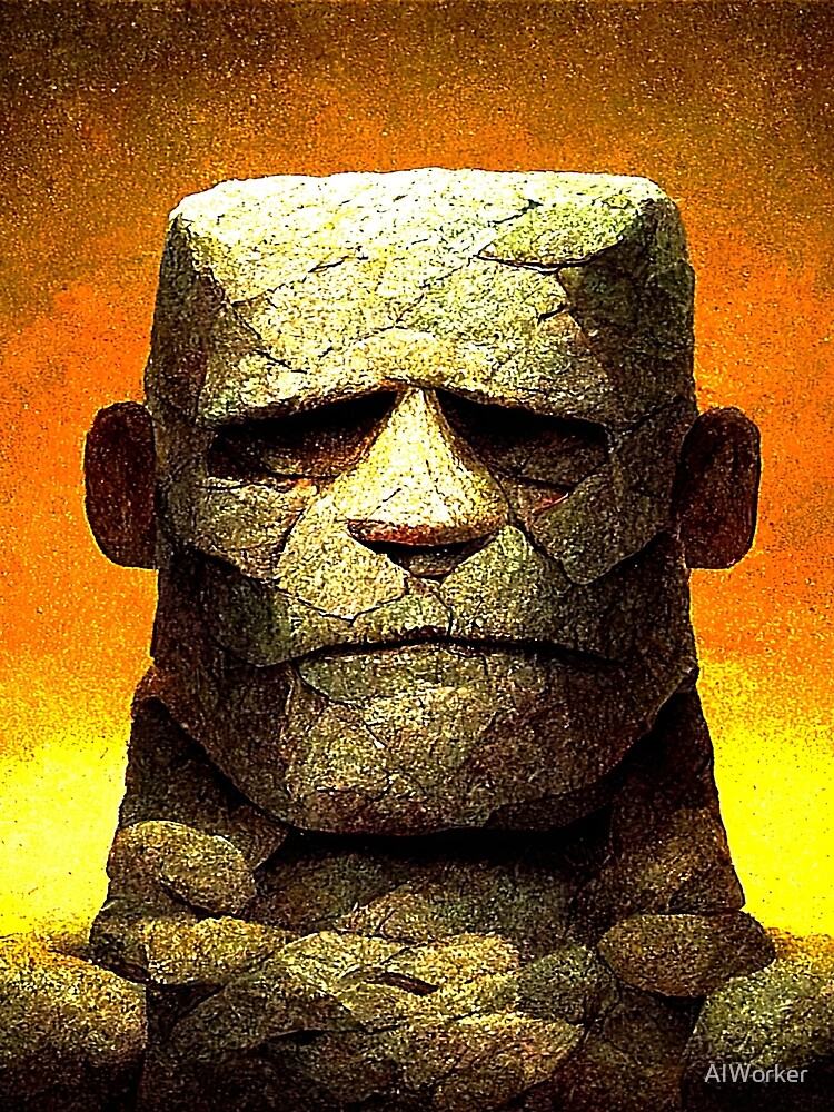 The Stone Man by AIWorker