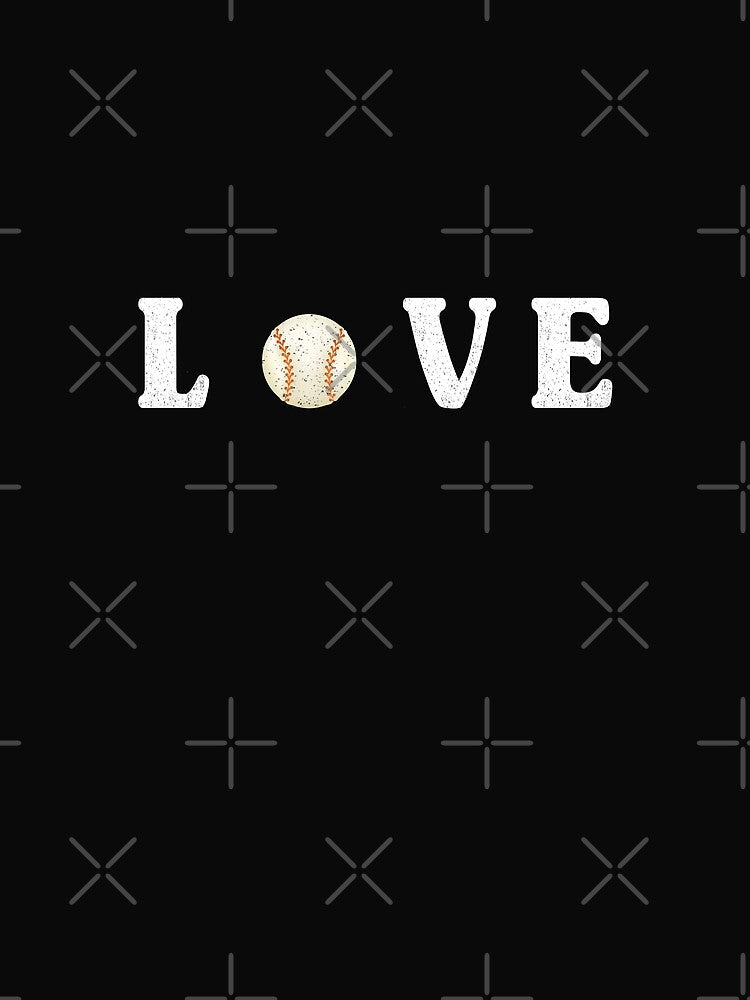 Love Baseball: Cool Gift for Baseball Players Fans and Lovers by FamousShirts
