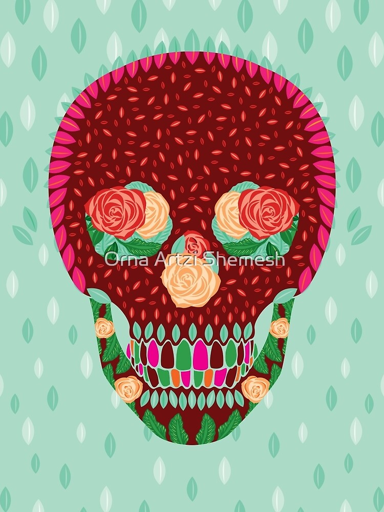 Skull by Orna Artzi Shemesh