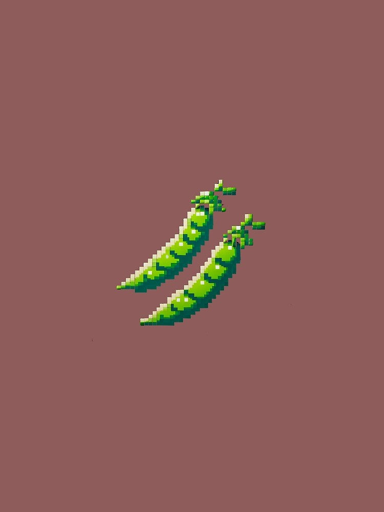 8 Bit Pixel Peas by BugandAcorn