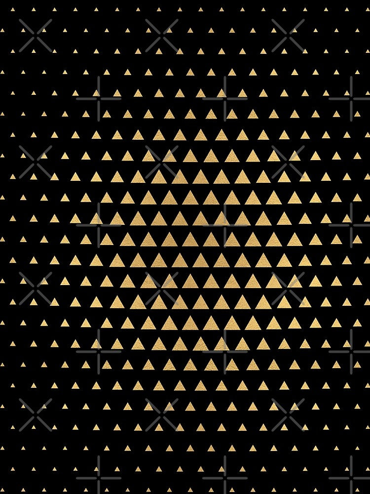 black gold minimal pattern by haroulita