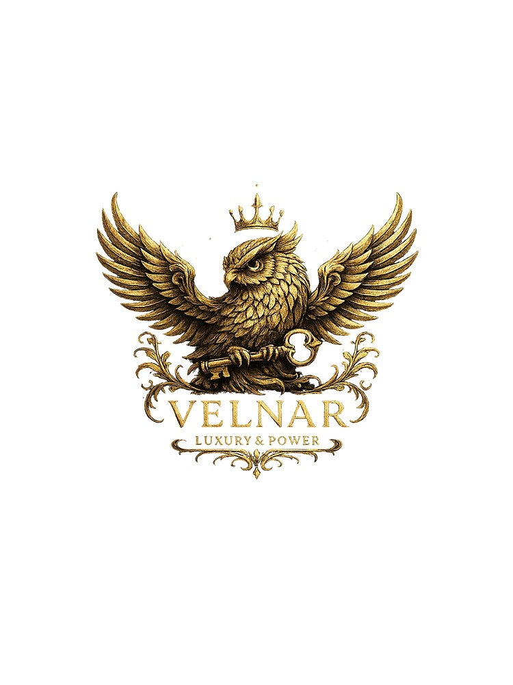 VELNAR Golden Owl Luxury Graphic Tee by Ikkipass Enterprises