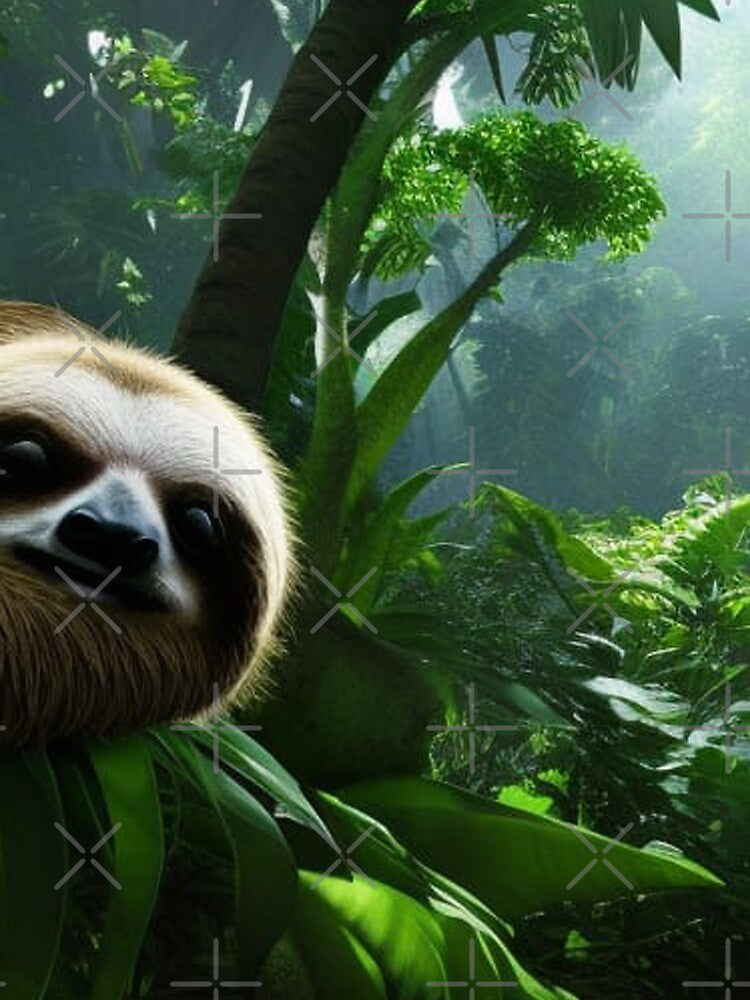 Sloth selfie in the Forrest by ericlatimer67