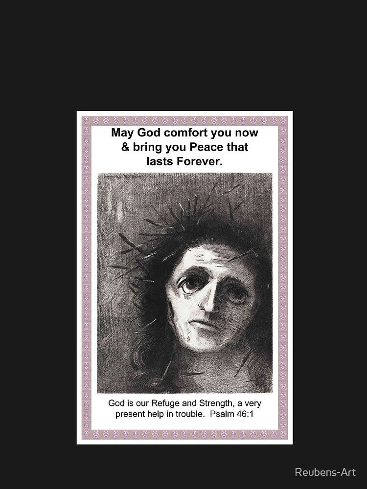 Words of Wisdom,Ancient Jesus Christ face of suffering by Reubens-Art