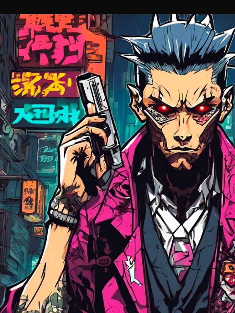 Cyberpunk Yakuza by Thaivi Design