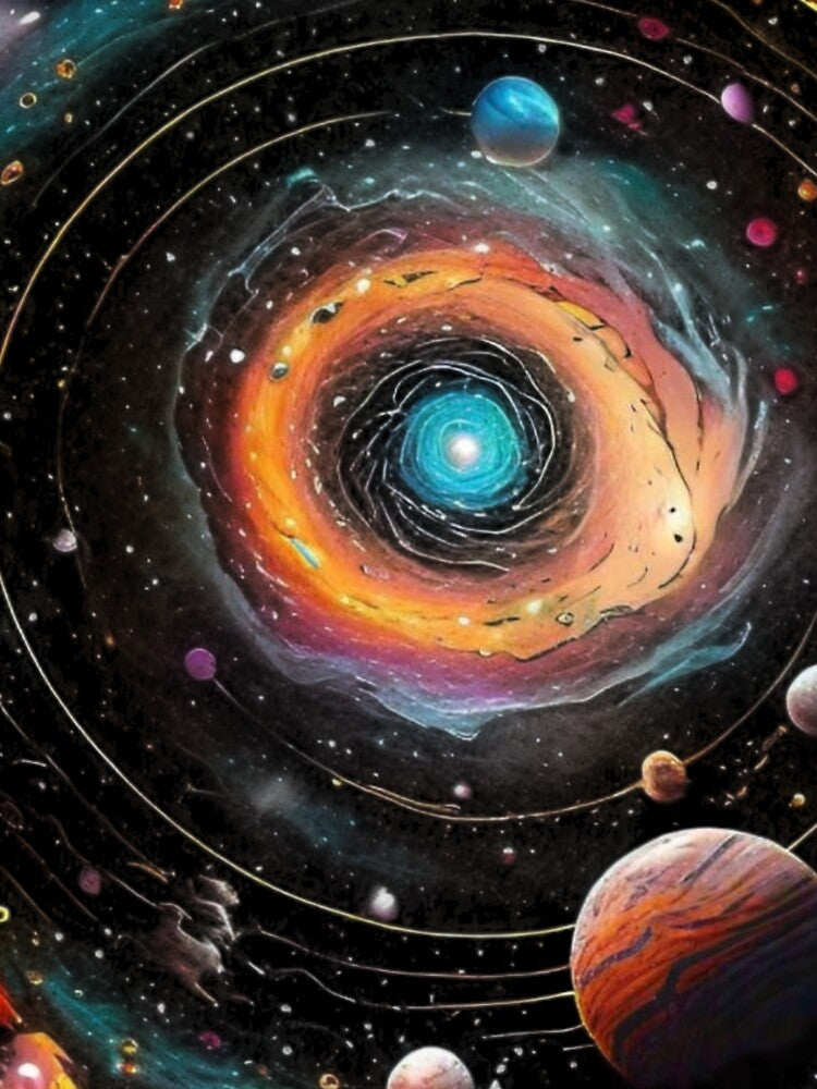 The galaxy by Abstract  Aura art