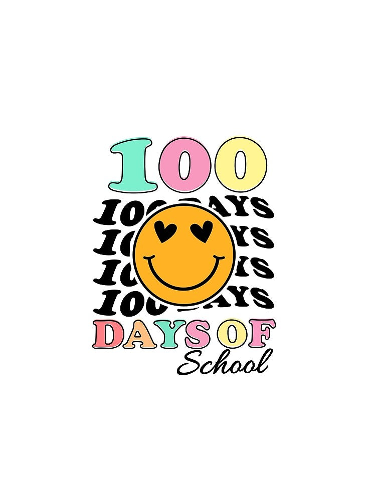 Happy 100 Days of School 100th Day of School Women by 26funy