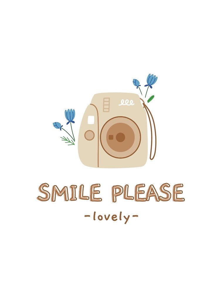 Cute Aesthetic Camera Smile Design by Sassy crafts