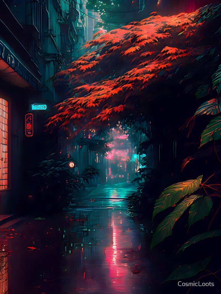 Rainy Alleyway in Kyoto | Japan Alleyway | Rain in Kyoto | by CosmicLoots