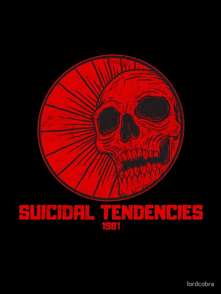 red skull Suicidal Tendencies vintage vibes by lordcobra