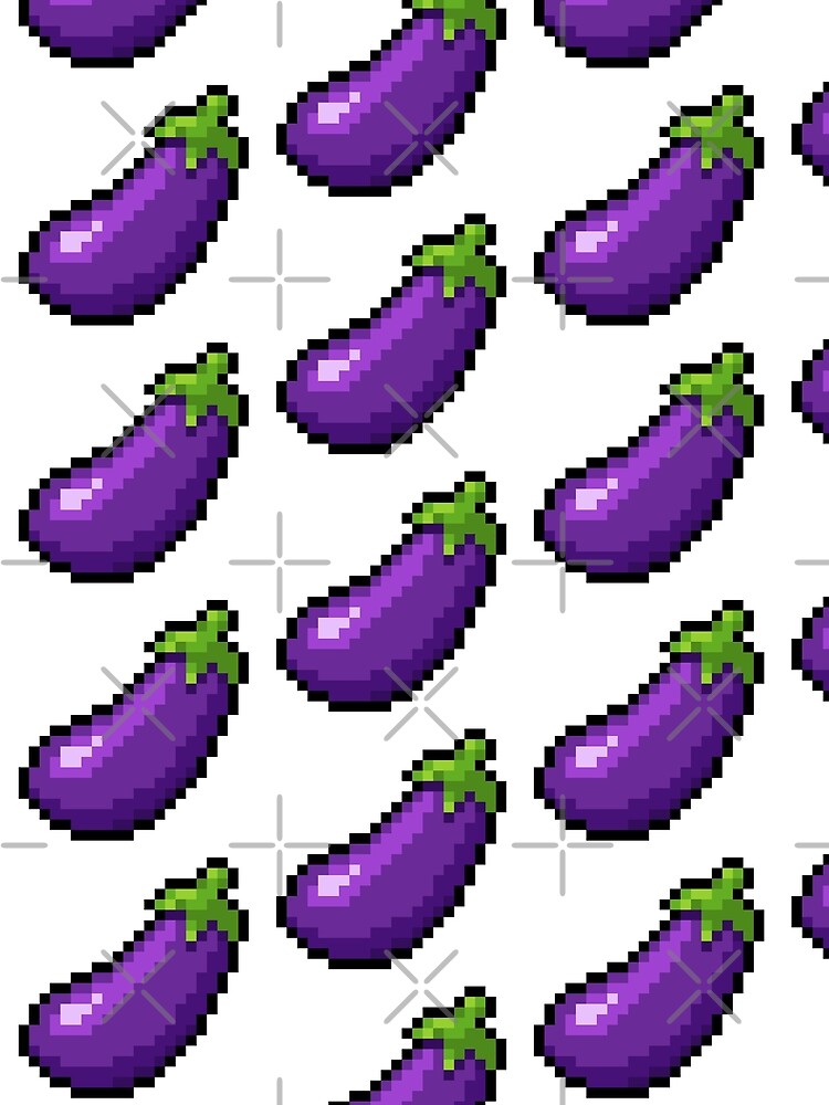 Pixel Eggplant by Loading----