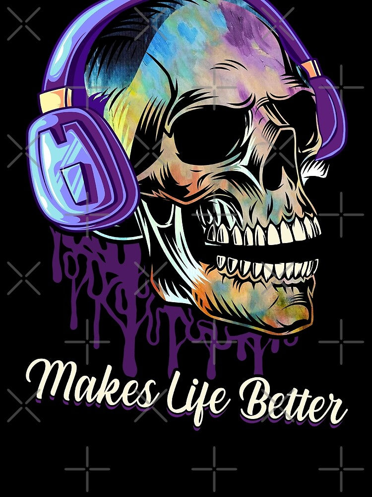 Punk Rock Skull by FanityPrints