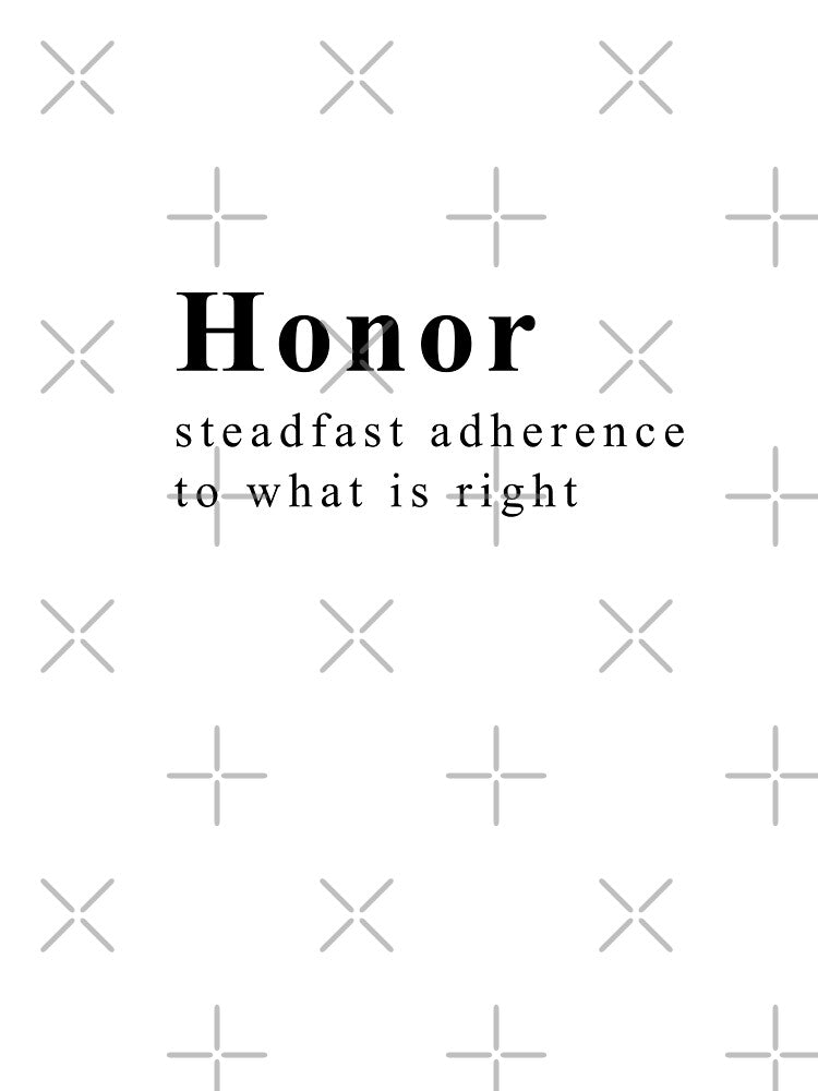 Cool design for Honor definition by YOSPACE
