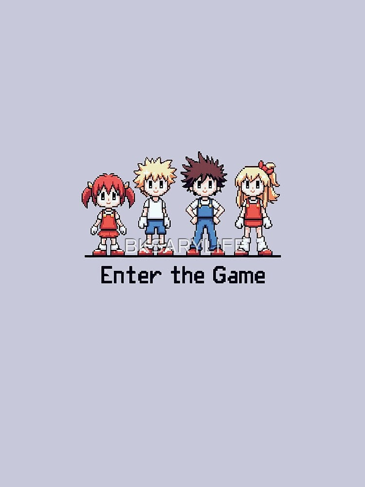 16-Bit Dreams: Retro Gaming Magic | Retro Gaming Art by BKSARYLIFE