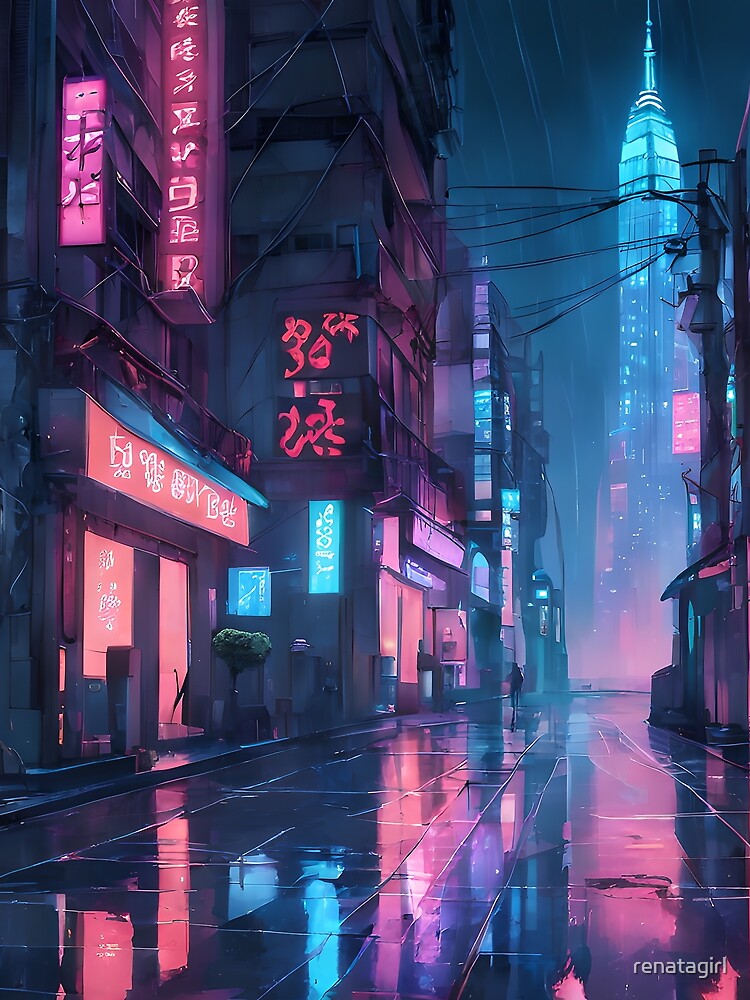 neon city by renatagirl