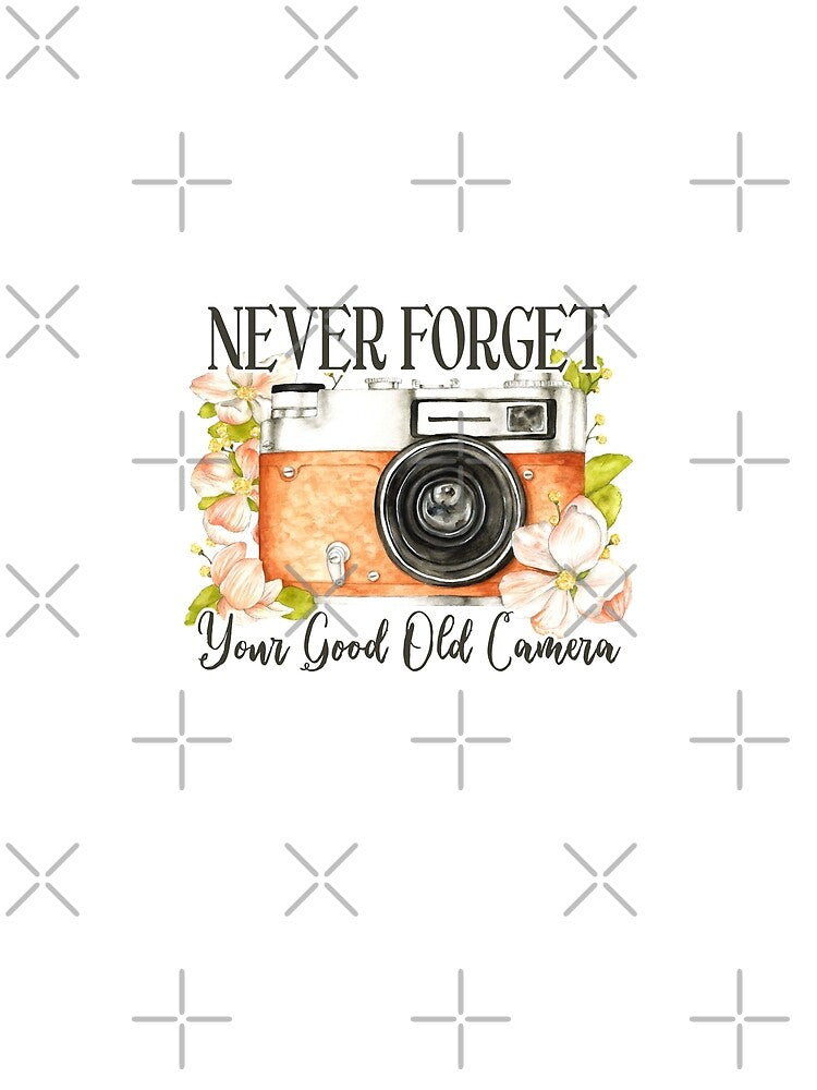 Never forget your good old camera by MindsArtDesign