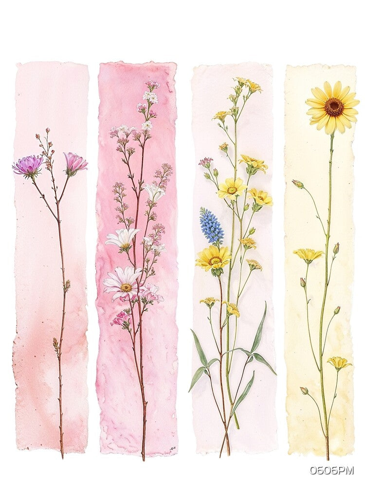 Soft Pastel Floral Aesthetic Design by 0606PM