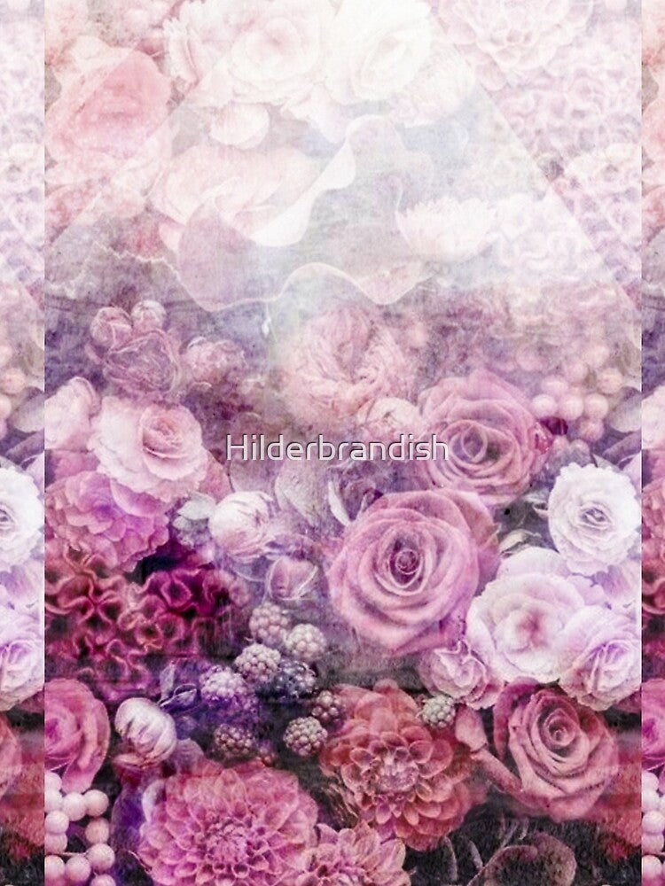 Soft Grunge Flowers by Hilderbrandish