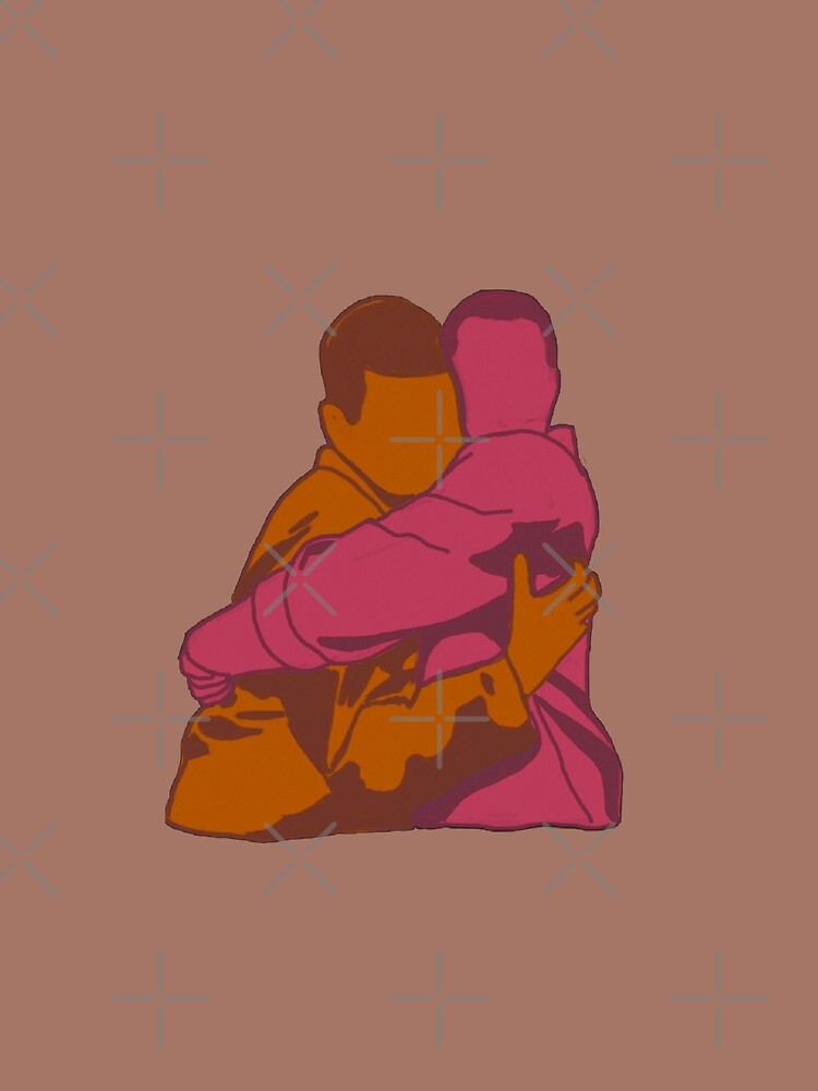 Men Hugging by AtypicalTyler