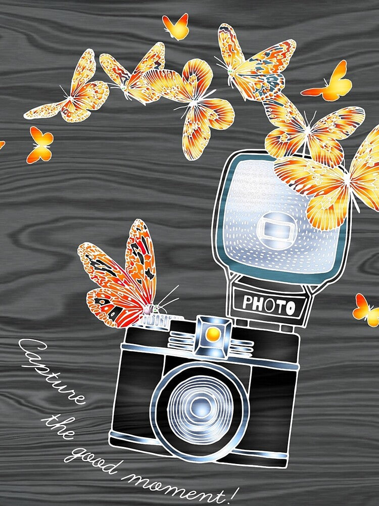 Aesthetic Old School Camera by ExpressionArts
