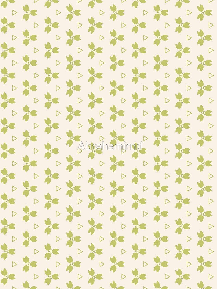 colorful vintage floral seamless repeat pattern by Abrahamjrnd