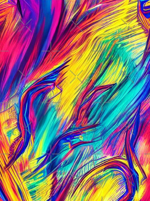 Abstract Colorful Chaos by calibrit