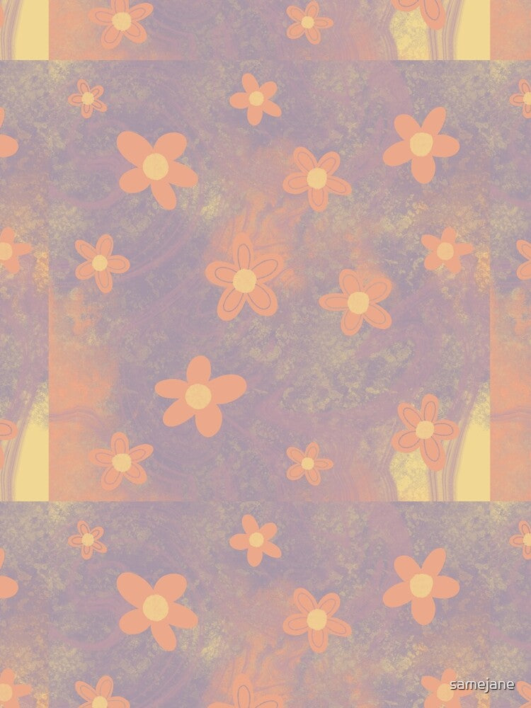 Soft pastel Flower Abstract Art by samejane