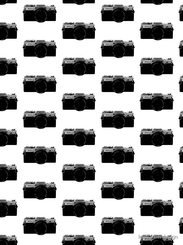 Canon AE-1 - Posterised by lewbarberdesign