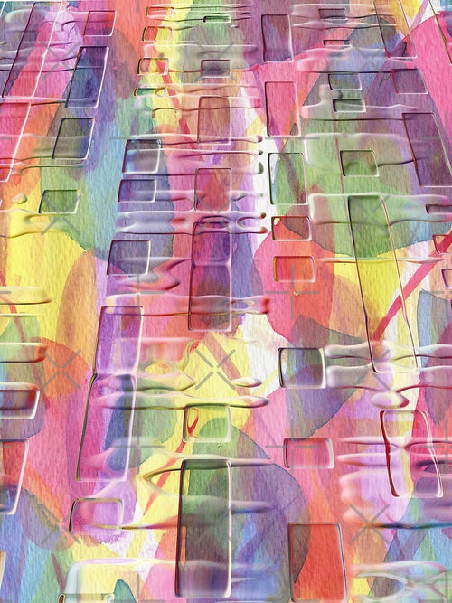 Abstract Highrise Window Art by Delights