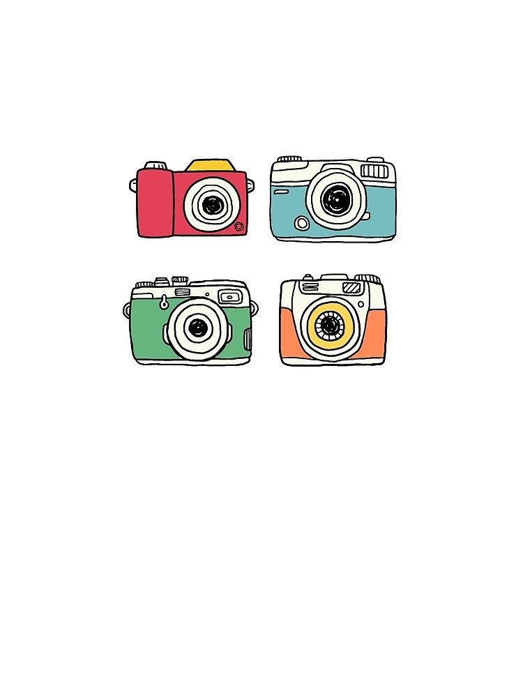 Doodle Cameras by Angry Swan Designs