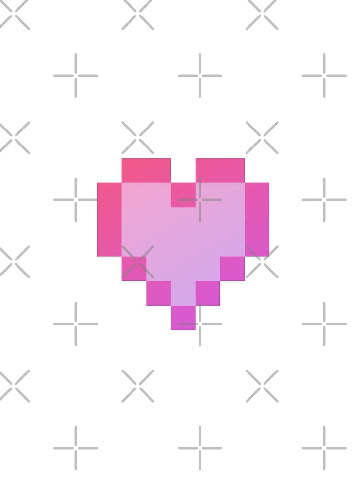 Pixel Heart by mushroomblue