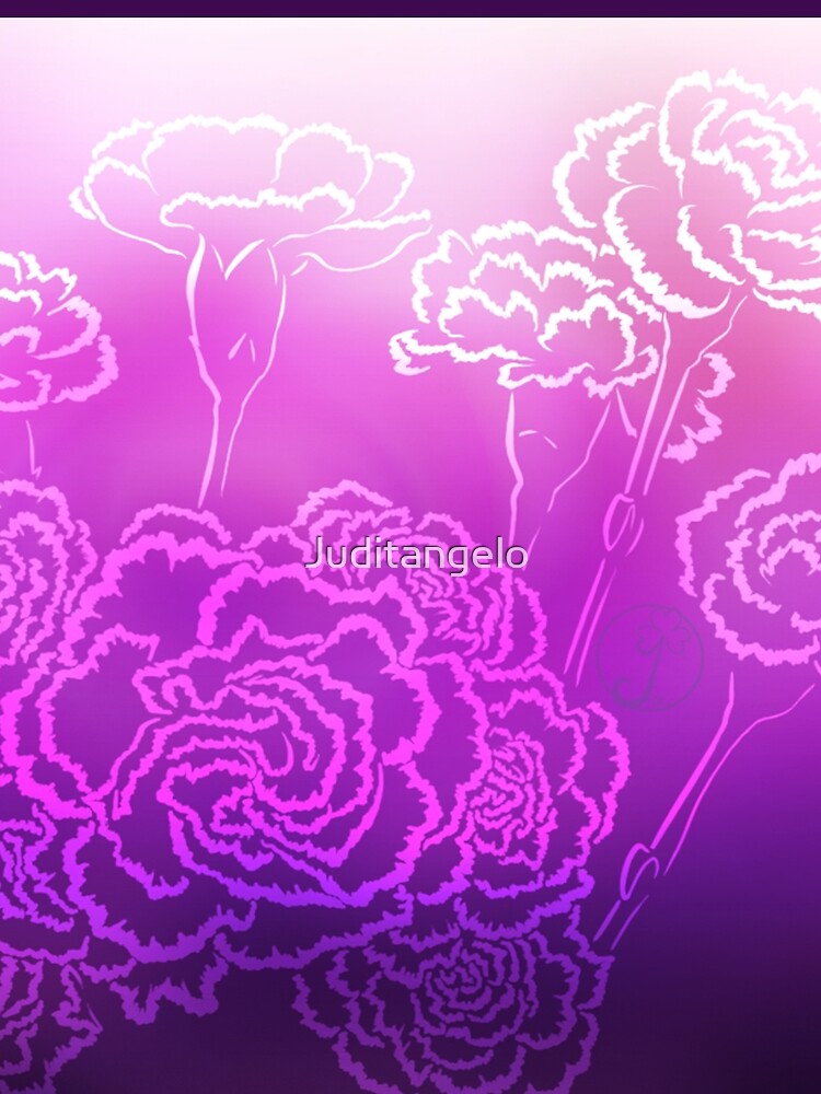 Carnations Pattern by Juditangelo