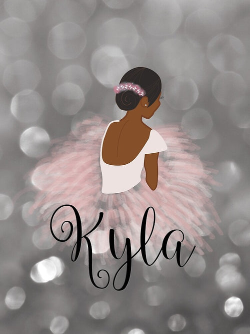 African American Ballerina Dancer Kyla by umeimages