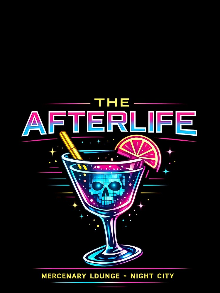 Afterlife Mercenary Lounge Night City by agearb