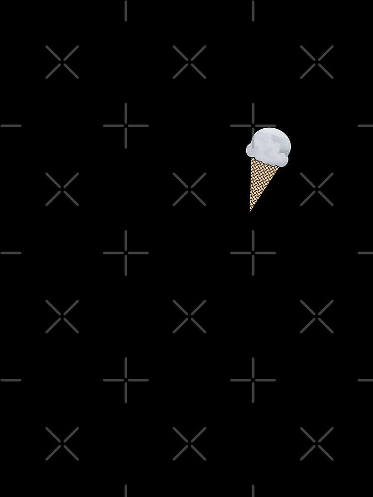 White cotton candy ice cream by bynole