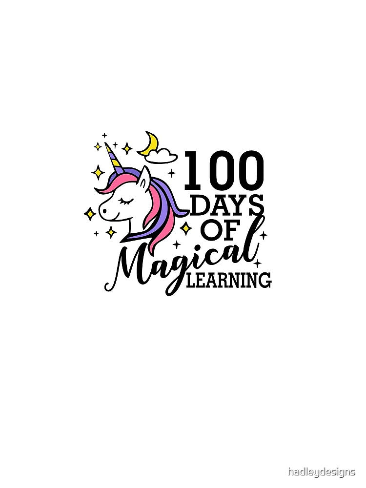 100 Days of Magical Learning Elementary School 1 by hadleydesigns